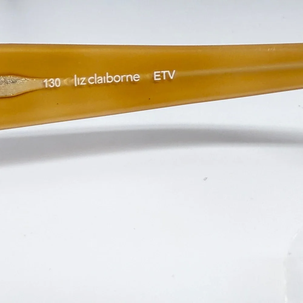 Liz Claiborne L524/S ETV BA 130 Tortoise Shell Oval Eyeglass Frames Womens